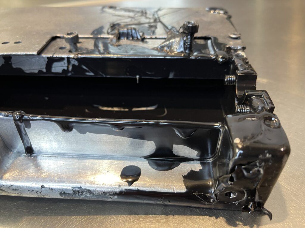 Ink cleaning printing part