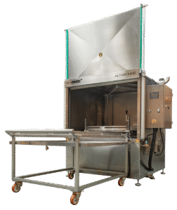 ALTAIR IBERKLEEN IBERKLEEN automatische industrielle Teilereinigungsmaschine Seitenansicht - Metallteilereinigungsmaschine