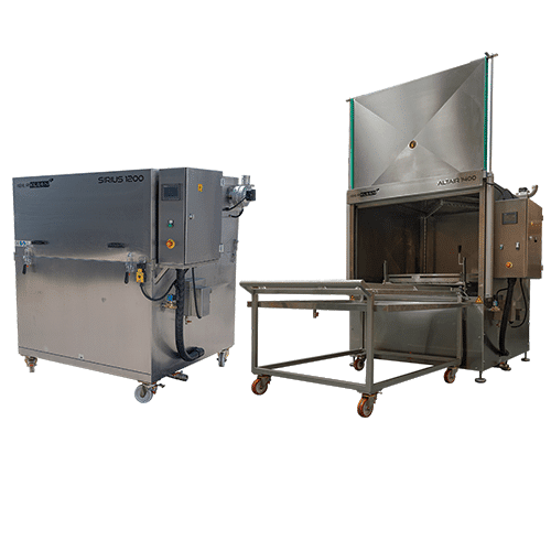 IBERKLEEN - Automatische Rotative Teilereinigungsanlagen für Rotations- und Mehrprozess-Teilereinigungsanlagen