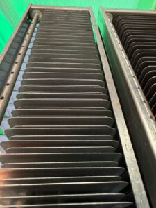 Filtro electrostático limpio después de la limpieza por ultrasonidos